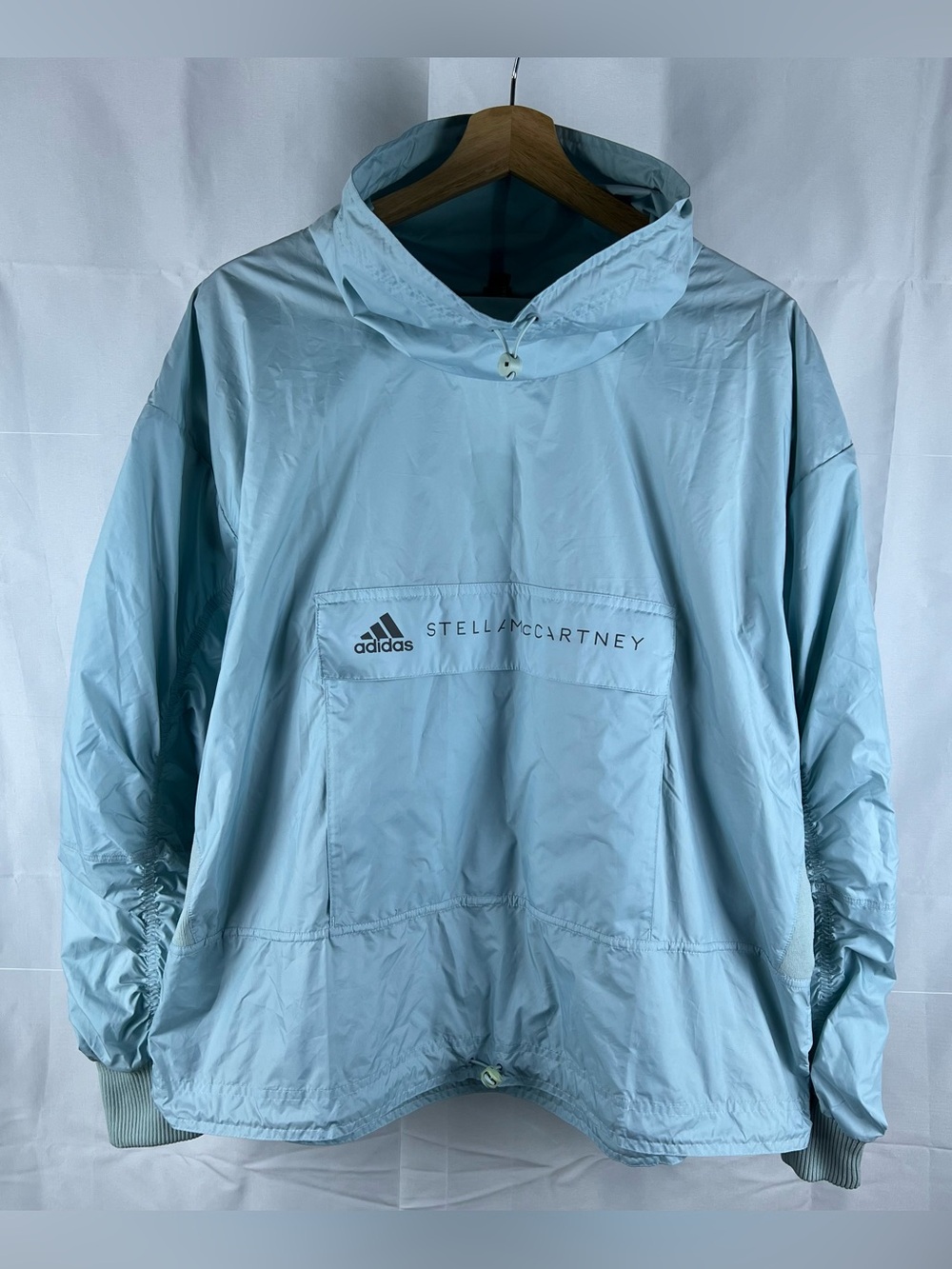 Adidas Stella McCartney Windbreaker Jacket Womens Medium Pullover Ventilated